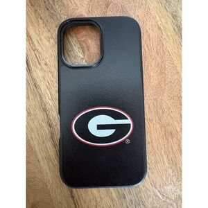 Fanatics‎ Polycarbonate University Of Georgia Black Logo Phone Case iPhone 16